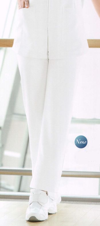 ナースウェア パンツ（米式パンツ）スラックス KAZEN CIS810-C20 レディスパンツ 医療白衣com