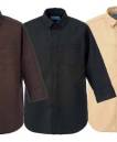 KAZEN KZN107-85 マルチボタンダウンシャツ七分袖 KZN107 マルチボタンダウンシャツ七分袖軽くて涼しい男女兼用ボーダーレスシャツ。着る人も場所も選ばず、コーディネートは自由自在。ストア・介護・オフィス・等の様々なシーンでボーダレスに着用できます。袖口のスリットは折り返したときに食品等に触れないよう外側に配置し、衛生面に配慮しています。繰り返し洗ってもタフな素材です。