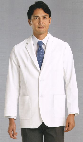 ドクターウェア 長袖ジャケット（ブルゾン・ジャンパー） KAZEN KZN111-40 メンズブレザー 医療白衣com