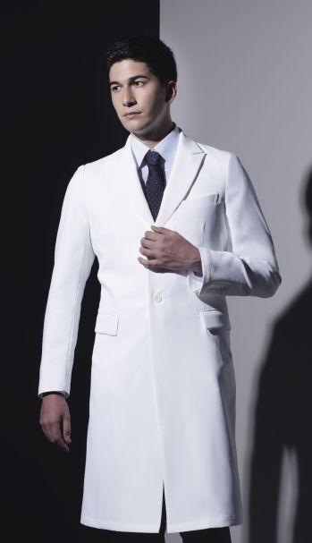 ドクターウェア 長袖ジャケット（ブルゾン・ジャンパー） KAZEN KZN209-C10 メンズ診察衣 医療白衣com