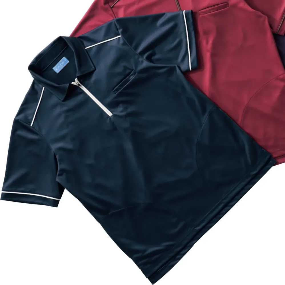 ニットシャツ KAZEN KZN235-18 白衣・診察衣・ナース服・介護服の専門