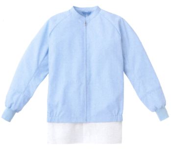 食品工場用 長袖ジャケット（ブルゾン・ジャンパー） KAZEN KZN401-21 ジャンパー（男女兼用） 食品白衣jp