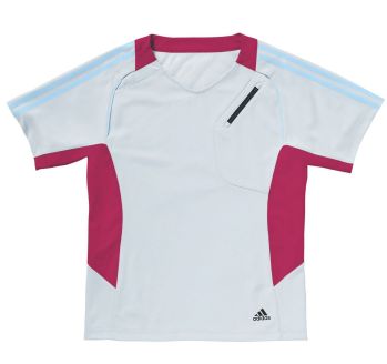 KAZEN SMS111-17 スクラブ(男女兼用) adidas動きやすさにこだわった素材とスクラブ衿がストレスフリーな動きを実現。スタイリングを引き締めるアクセントカラーがポイント。・左胸にファスナーポケット付。右胸には携帯・PHS用のポケット付。かがんでも落ちにくい設計です。・背面両サイドにベンチレーションを採用。メッシュ部分にはクールマックスを使用し、快適に。adidas私たちは一つ、輝く日のために。Sports Medical and CareSuitsスポーツのエッセンスから生まれたユニフォームユニフォームには、モチベーションを高め、パフォーマンスを引き出し、チームの想いを一つにする力があります。その力はスポーツの世界だけでなく、チームワークを必要とするあらゆる現場で求められるもの。Sports Medical and CareSuits は、アクティブでスタイリッシュなデザイン、スポーツのフィールドで蓄積されたノウハウを活かした、医療・介護用ユニフォーム。柔軟かつスピーディな動きが求められる現場を力強く支えるウェアです。