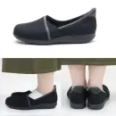 医療白衣com 患者衣 シューズ（靴） アサヒシューズ KS23933 快歩主義 L173（KHS L173）ブラックストレッチ