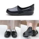 医療白衣com 患者衣 シューズ（靴） アサヒシューズ KS23934SM 快歩主義 L173（KHS L173）ブラックスムース