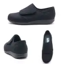 医療白衣com 患者衣 シューズ（靴） アサヒシューズ KS23943AA 快歩主義 L174（KHS L174）ブラックストレッチ