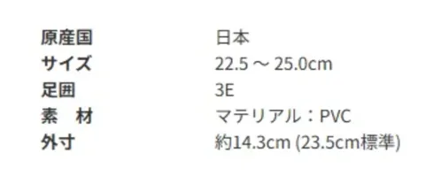 アサヒシューズ KH30023 アサヒ R308 ブラック すっきりしたシルエットなので、雨の日もオシャレに外出できます■商品説明・ムレにくく、ガーデニングや家庭菜園などの用途にもおススメ。・吸湿性・速乾性に優れています。・インソール（中敷き）は取り外しできるので靴内を清潔に保てます。【長靴のお手入れ】1.表面に付いた汚れを水で洗い流します。 汚れが落ちにくい場合は柔らかいスポンジなどを利用してください。2.靴内まで水が入った場合は丸めた新聞紙などを靴内に入れると乾燥 を補助する事が出来ます。乾燥に利用した新聞紙は放置せず交換してください。3.風通しの良い日陰などで乾燥させてください。 しっかり乾燥させる事で臭いの原因となる細菌の繁殖を抑え、靴内を清潔に保つ事が出来ます。 サイズ／スペック