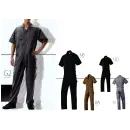 作業服JP ツナギ ツナギ・オーバーオール・サロペット 山田辰 1-6401 半袖つなぎ服