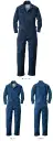 山田辰 81008 年間物デニムつなぎ服（長袖）（81008）