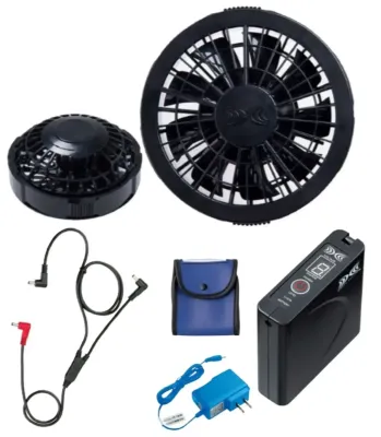 男女ペア その他 山田辰 P00030 空調服 スターターキット（SKSP02BL）P00030 作業服JP