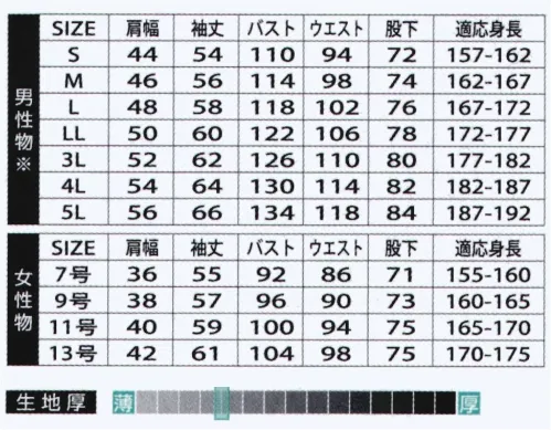 山田辰 1-6955 腰割れ式つなぎ服 人気の腰割れ機能が付いたジェンダーレスつなぎ服ユーザーに大好評の腰割れ機能を持つつなぎ服が今季待望のデビュー。時代の流れに合わせてオートバイ初の女性用のサイズもラインアップし、女性用と男性用どちらも選べるジェンダーレスな一着となっています。もちろん人気のペンポケットやカーゴポケット等のつなぎ服としての機能も充実。1-6955は新時代のワークシーンを見据えてたユニフォームのトップランナーです。●トイレが簡単 ウエストファスナー使用方法STEP.1ウエスト周りのファスナーを一周して全開にします。STEP.2フロントのファスナーを下まで開けます。STEP.3下半身部分をズボンを脱ぐ要領で下ろします。STEP.4引きつりを気にする事なく便座に座ることができます。※使用方法（順序）はあくまでも一例ですので、ご自身で使いやすい方法を見つけてください。●LADYS FUNCTION INFORMATION女性のバスト部分に胸ポケットから脇部にかけてバストの膨らみを考慮してダーツを採用。これにより胸部からウエストにかけての細いスタイルをキープすることに成功。つなぎ服とは思えないスマートなシルエットを表現しています。※この商品は海外生地のため、多少色ブレが発生することがありますがご了承ください。 サイズ／スペック