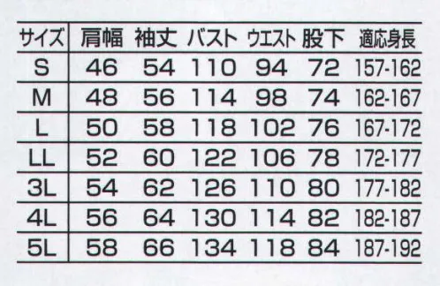 山田辰 2670 つなぎ服 金属ボタンなど、どこか懐かしさを感じさせるスタイルにアクセントとして生地の風合いを活かしたカラーテープを胸ポケットなどに採用し、今までにない洗練されたデザインになっています。カラーにはカラーテープにマッチする落ち着いたシックな3色をラインナップ。落ち着いた色のカラーステッチは綿生地と相まってアクティブでカジュアルな雰囲気を生みだしています。もちろん強力三重環縫などの機能性も充分。●胸ポケット丈夫には、ベージュカラーのラインテープを採用。ユニフォームにアクセントを与え、シャープなユニフォームデザインをより一層引き締めます。●強力三重環縫によりユニフォームをタフにするだけでなく、カラーステッチでおしゃれさをアピール。●腰ポケットにもカラーのラインテープを採用し、アクセントに。●左腕部には便利なペンポケットを採用。●ヒップポケットの底部には強度を増すために、生地を二重にしてありますので破れにくくなっています。※別寸不可となります。 サイズ／スペック