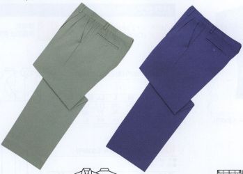 メンズワーキング パンツ（米式パンツ）スラックス ビッグボーン 1532 シャーリングツータックパンツ 作業服JP