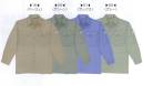 ビッグボーン 5645 長袖シャツ ペットボトルがユニフォームに生まれ変わりました。着ることは環境を考えることです。※「55番色 ネイビー」及び「サイズS」は販売終了致しました。