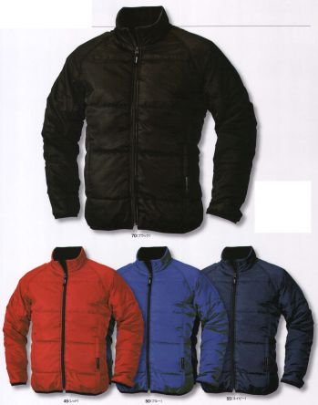 ビッグボーン 8318 軽量防寒ジャケット ライバルはワーキングウエアではなく、ダウンウエアの着やすさと暖かさ。