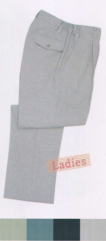 男女ペア パンツ（米式パンツ）スラックス ビッグボーン 870 レディースワンタックパンツ 作業服JP