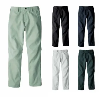 男女ペア パンツ（米式パンツ）スラックス ビッグボーン EBA291 ノータックパンツ 作業服JP