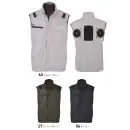 作業服JP 男女ペア ベスト ビッグボーン EBA5149 ベスト（ファン・バッテリー別売）