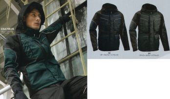 メンズワーキング 長袖ジャケット（ブルゾン・ジャンパー） ビッグボーン EBA708 防寒ジャケット 作業服JP