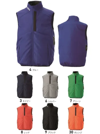 男女ペア ベスト ビッグボーン KF96032 チタン加工ベスト（ファン・バッテリー別売） 作業服JP