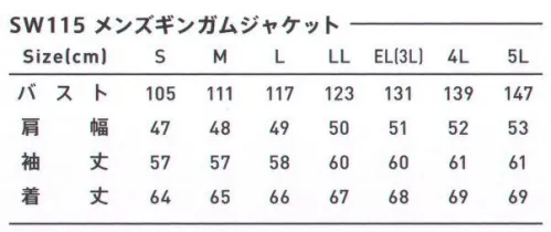 SWW SW115 メンズギンガムジャケット トラディショナルなギンガムチェックにストレッチ加工を施した清涼感のあるサッカー素材使用。●背当て動きに沿ったカーブ背裏でツッパリ感を軽減。●台襟襟をきっちりと見せる台襟付き。●胸ポケット独立したペン差し付き。●背面脇ジップ後ろ裾上に斜めジップポケット付き(内側携帯電話ポケット付き)●カフスアジャストボタン袖口が調節可能。●後ろ裾ゴム入り適度な絞りを入れたスマートシルエット。サラッサラッの風合いギンガムサッカー凹凸組織でベタつきにくい快適素材。身体の動きをスムーズにサポートする快適なストレッチ素材でサラサラとしたドライな風合いです。※「45 イングリッシュルージュ」は販売を終了致しました。 サイズ／スペック
