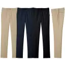 医療白衣com 介護衣 パンツ（米式パンツ）スラックス ボンマックス FP6310L レディスストレッチスタンダードチノ（ノータック）