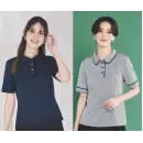 事務服JP オフィスウェア 半袖ポロシャツ ボンオフィス AD8806 ポロニット