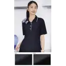 事務服JP オフィスウェア 半袖ポロシャツ ボンオフィス AD8812 ポロニット