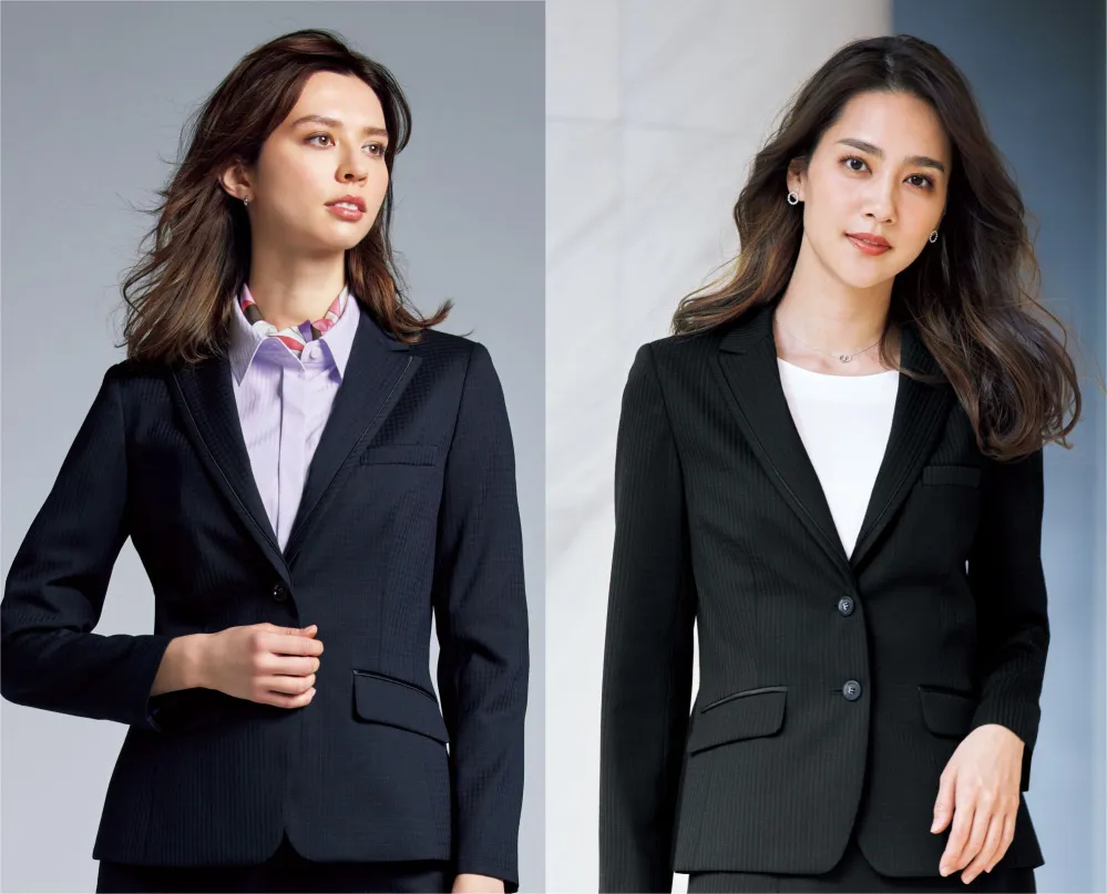 事務服 制服 BONOFFICE ボンオフィス ジャケット AJ0279 サイズ21号