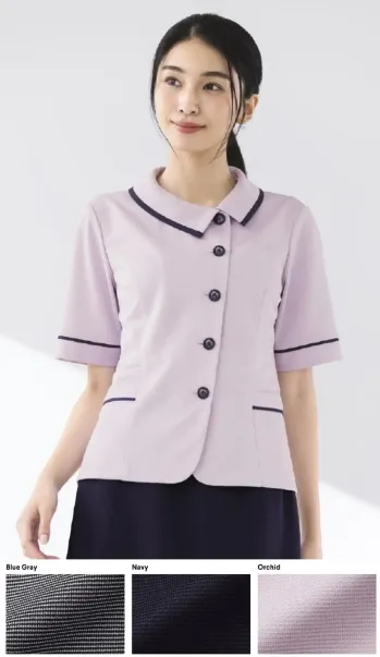オフィスウェア オーバーブラウス ボンオフィス AJ0859 オーバーブラウス 事務服JP