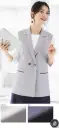 ボンオフィス AO5803 ロングベスト 軽やかな着心地CLASSY Check クラッシーチェック主張しすぎないチェック柄がリュクスなニュアンスを添えて、上品シンプルなスタイルを叶えてくれる「クラッシーチェック」。選ぶ色や組み合わせ次第で印象が変わり、様々なシーンで活躍します。コミュニケーションを生む働く服の美学スリーブレスジャケット感覚で動きやすさと体型カバー力を兼備＼軽い着心地＆きちんと感キープ！/頼れる万能ロングベストPOINT1:大容量ポケットでスマホもスッポリPOINT2:ラペルありの衿元がきちんと感を演出POINT3:気になるお腹＆腰周りをカバーPOINT4:絶妙な着丈でスカートにもパンツにも合う【クラッシーチェック】変化組織をベースにしたランダムなチェック柄が大人な印象。ソフトな風合いとストレッチ、軽やかな着心地でストレスフリー。汚れが気になるライトグレーは防汚加工(SR)付なので安心です。