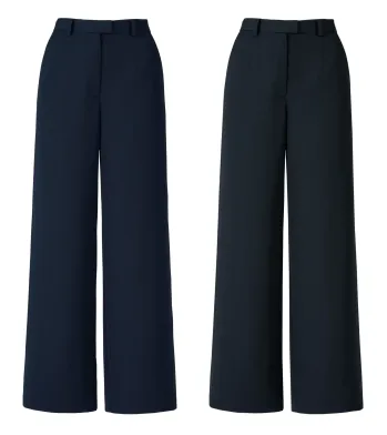 オフィスウェア パンツ（米式パンツ）スラックス ボンオフィス AP6804 ワイドパンツ 事務服JP