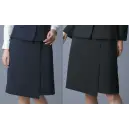 事務服JP オフィスウェア スカート ボンオフィス AS2347 セミタイトスカート（ロング丈）