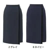 ボンオフィス AS2354 ラップスカート（ロング丈）