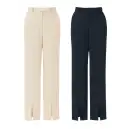 事務服JP オフィスウェア パンツ（米式パンツ）スラックス ボンオフィス AUP6301 スリットパンツ