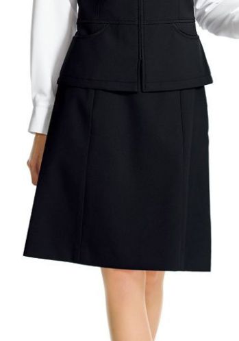 フォーマル スカート ボンオフィス BCS2106 Aラインスカート サービスユニフォームCOM