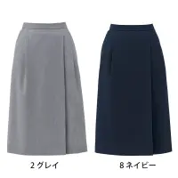 ボンオフィス BCS2118 プリーツスカート（ロング丈）