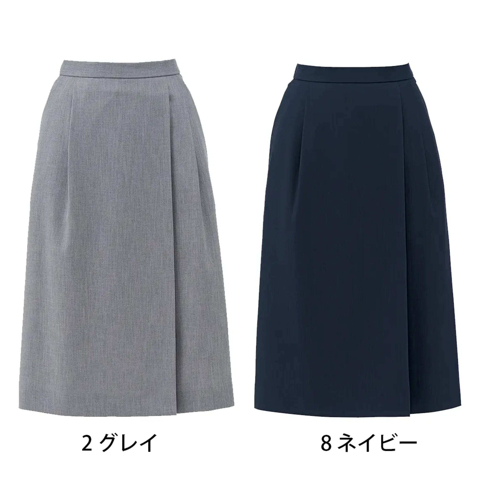 ボンオフィス BCS2118 プリーツスカート（ロング丈）
