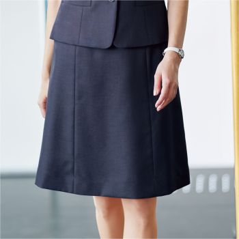 ボンオフィス BCS2708 Aラインスカート GLOSSY OTTOMAN爽やかな色や素材が春夏らしい、洗練された印象の新作コレクション。豊富なラインアップにより、コーディネート次第で様々な職種・ワークシーンにフィットします。