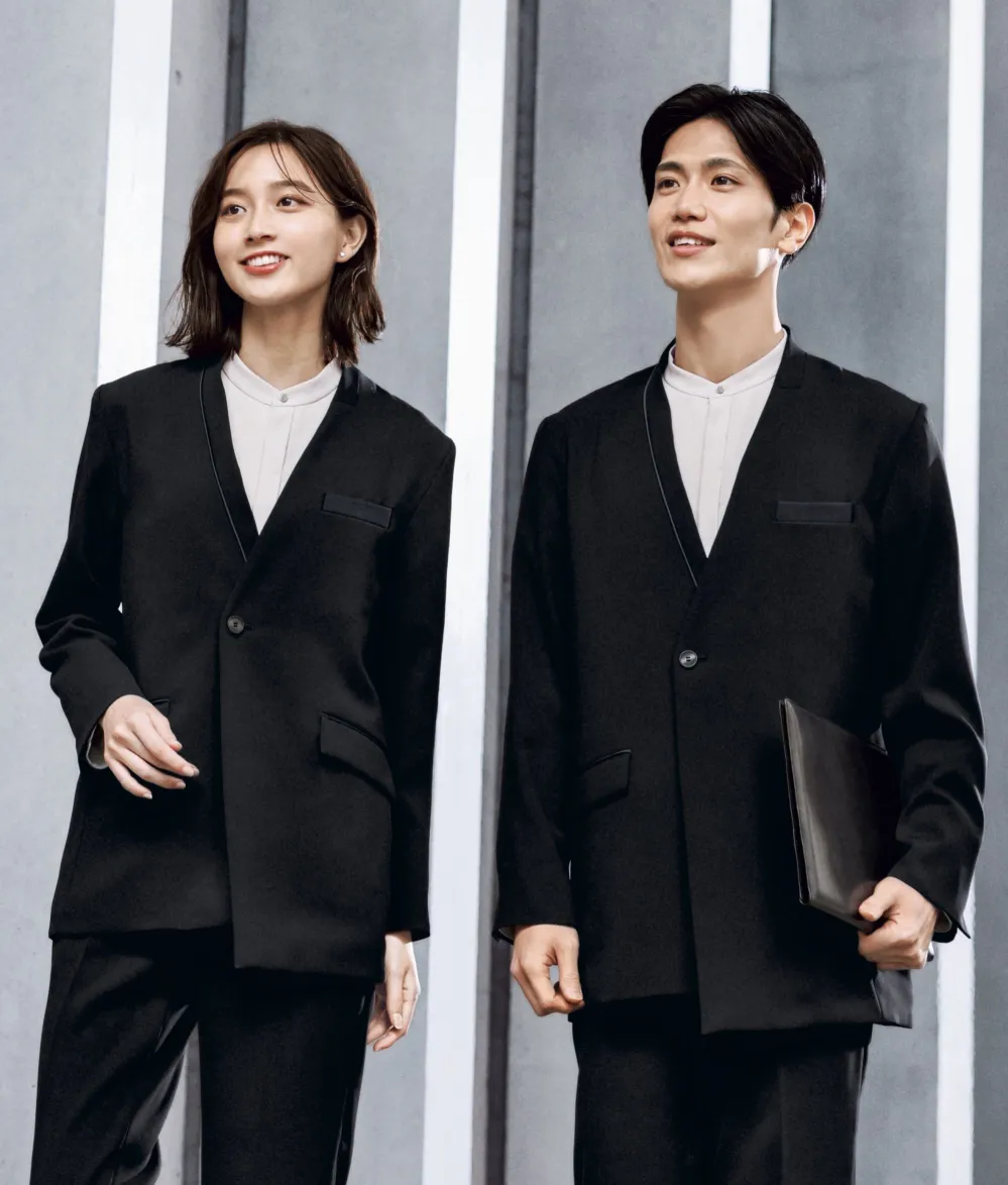 【プーさん】ユニセックス ダブル スーツ セットアップ ネクタイシャツ プーさん様専用】ユニセックス ダブル スーツ セットアップ