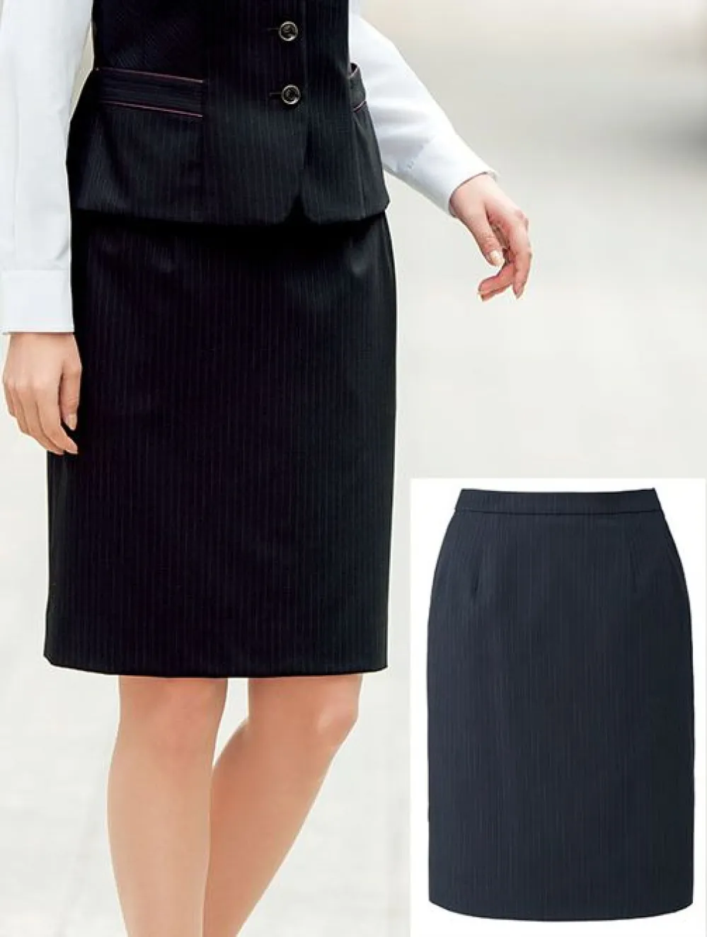 タイトスカート ボンオフィス LS2199 オフィスウェア・ユニフォームの