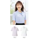 事務服JP オフィスウェア 半袖ブラウス ボンオフィス RB4566 半袖ブラウス