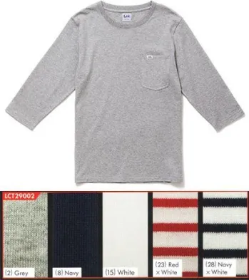 Lee・カジュアル・LCT29002・七分袖Tシャツ