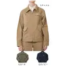 作業服JP 男女ペア 長袖ジャケット（ブルゾン・ジャンパー） Lee LWB03002 レディースジップアップジャケット