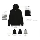 作業服JP イベント・チーム・スタッフ トレーニングジャケット ライフマックス MS2114 10オンス プルオーバーパーカ