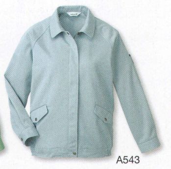 レディースワーキング 長袖ジャケット（ブルゾン・ジャンパー） ベスト A543 レディスブルゾン 作業服JP