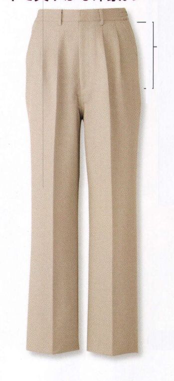 男女ペア パンツ（米式パンツ）スラックス ベスト BC1588 レディスパンツ 作業服JP