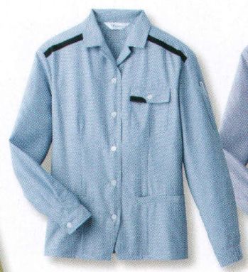 ベスト BC345 長袖ジャケット メッシュと開衿で通気性に優れたジャケット。 ●背・肩ヨークメッシュ切り替え:通気性が良くムレを解消。2重構造で透けも防止します。 ●胸ペン差し:フタを閉めたままでもペンを差せる便利なポケットです。 ●肩ペン差し:ペンが落ちにくい構造の2分割式ポケットです。 ●ストライプ:淡色のストライプが清涼感を感じさせる、シャンブレー調の平変織の生地。ポリエステル高混率で、シワになりにくくケアも簡単なのが魅力です。
