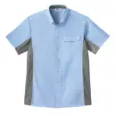 作業服JP ビルメンテナンス・クリーニング 半袖シャツ ベスト BC906 半袖ペアシャツ