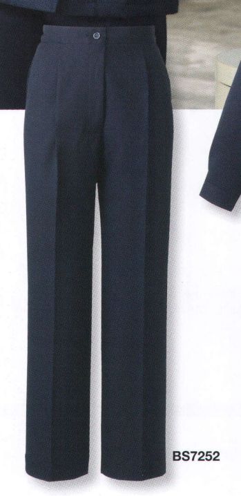 レディースワーキング パンツ（米式パンツ）スラックス ベスト BS7252 裏綿パンツ 作業服JP